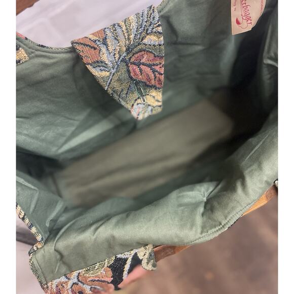 THE CARPETBAGGER SIZE MEDIUM TOTE, KNITTING BAG 14" X 17" X 6" | Vintage Sewing - Picture 13 of 13